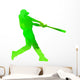 Baseball Player Wall Decal
