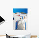 White-blue National Architecture Santorini Wall Decal