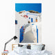 White-blue National Architecture Santorini Wall Decal