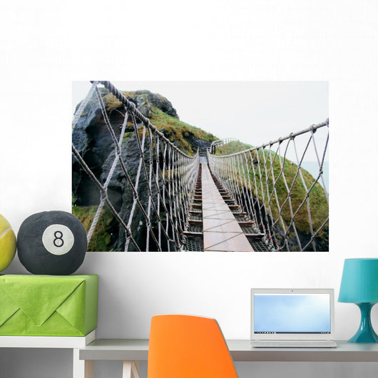 Seilbr Cke Wall Decal