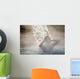Young Woman Relaxing Thermal Wall Decal Design 2