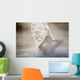 Young Woman Relaxing Thermal Wall Decal Design 2