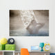 Young Woman Relaxing Thermal Wall Decal Design 2