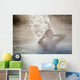 Young Woman Relaxing Thermal Wall Decal Design 2