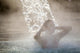 Young Woman Relaxing Thermal Wall Decal Design 2