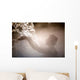 Young Woman Relaxing Thermal Wall Decal Design 1