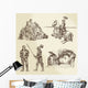 Middle Age Knights Wall Decal