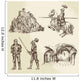 Middle Age Knights Wall Decal