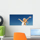 Beautiful Woman Enjoying Summer Wall Decal