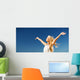 Beautiful Woman Enjoying Summer Wall Decal