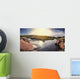 Sunrise Waterfall Wall Decal