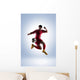 Soccer Player Action Wall Decal