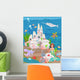Mermaid and Underwater Castle Wall Decal