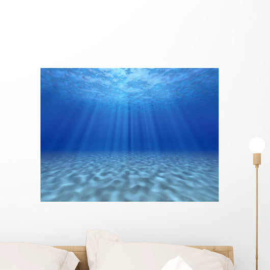 Sun's Rays Underwater Wall Decal