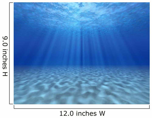 Sun's Rays Underwater Wall Decal
