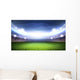 Soccer Stadium Wall Decal Design 1