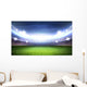 Soccer Stadium Wall Decal Design 1