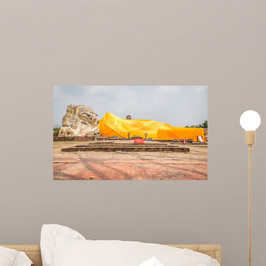 Big Buddha Laying Wall Decal