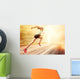 Female Runner Wall Decal