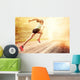 Female Runner Wall Decal