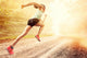 Female Runner Wall Decal
