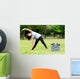 Morning Exercise and Black Wall Decal