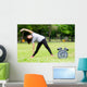 Morning Exercise and Black Wall Decal