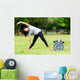 Morning Exercise and Black Wall Decal