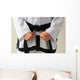 Taekwon-do Woman Ready for Wall Decal