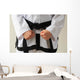 Taekwon-do Woman Ready for Wall Decal