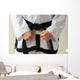Taekwon-do Woman Ready for Wall Decal