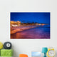 Beach Night Seen from Wall Decal