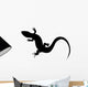 Beautiful Monochrome Lizard Lizard Wall Decal