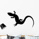 Beautiful Monochrome Lizard Lizard Wall Decal