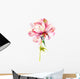 Watercolor Pink Peony Wall Decal