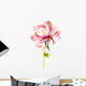 Watercolor Pink Peony Wall Decal