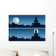 Buddha Night Wall Decal