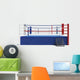 3D Illustration Boxing Ring Wall Decal Design 2
