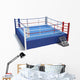 3D Illustration Boxing Ring Wall Decal Design 1