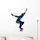 Man Skateboarder Skateboarding Silhouette Wall Decal