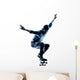 Man Skateboarder Skateboarding Silhouette Wall Decal