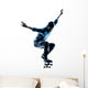 Man Skateboarder Skateboarding Silhouette Wall Decal