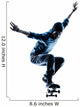 Man Skateboarder Skateboarding Silhouette Wall Decal