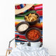 Nachos with Salsa Dip Wall Decal