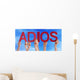 People Holding Straight Spanish Wall Decal