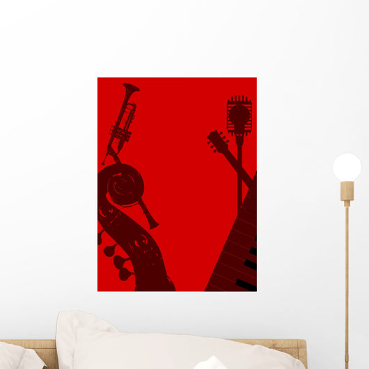 Jazz Club Wall Decal