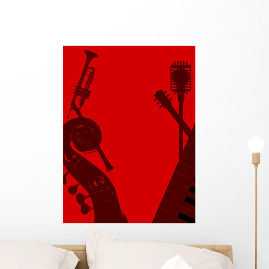 Jazz Club Wall Decal