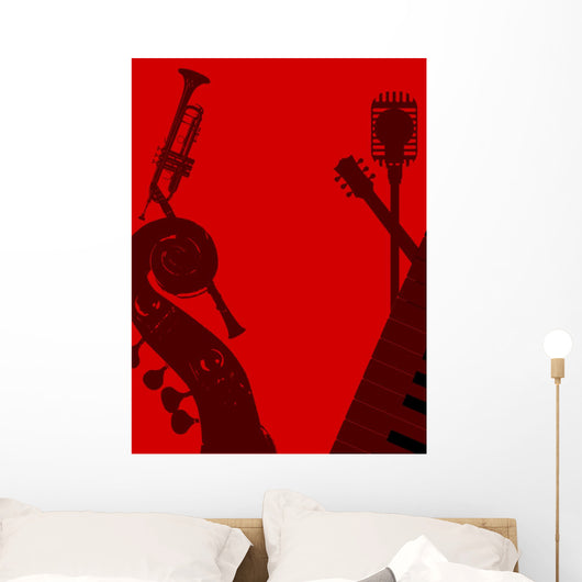 Jazz Club Wall Decal