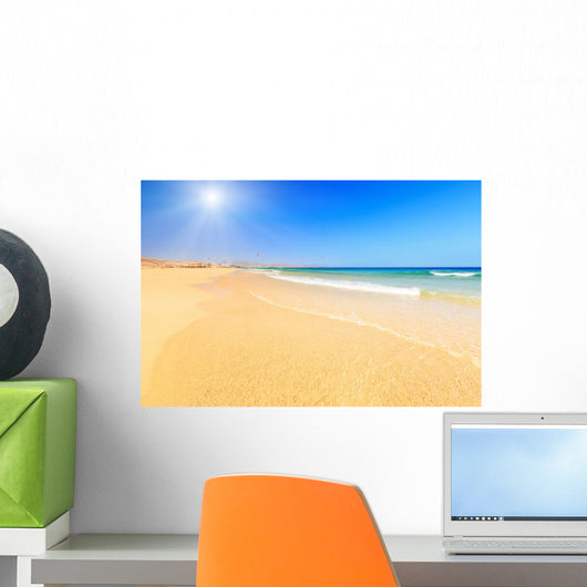 Beautiful Ocean Beach Wall Decal