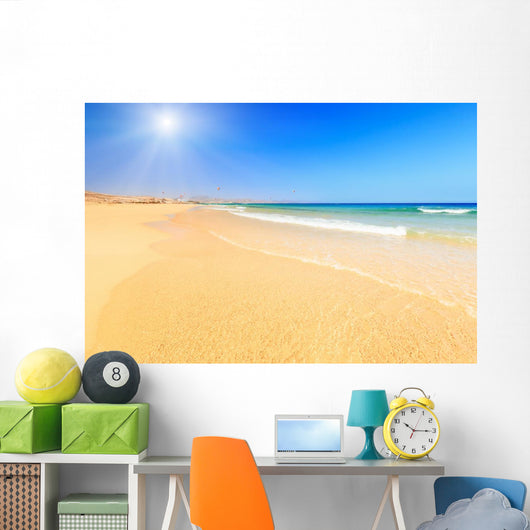 Beautiful Ocean Beach Wall Decal